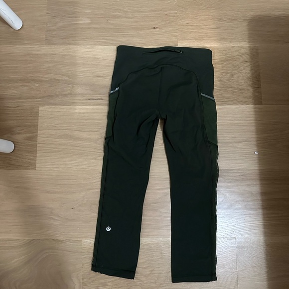 Lululemon Olive Green Women's Leggings - Picture 3 of 5